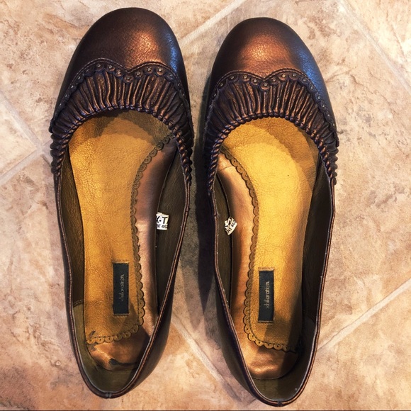Xhilaration Bronze/Brown Ballet Flats - Picture 6 of 7